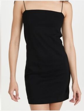 Ninety Percent Black Spaghetti Strap Bodycon Dress Size M